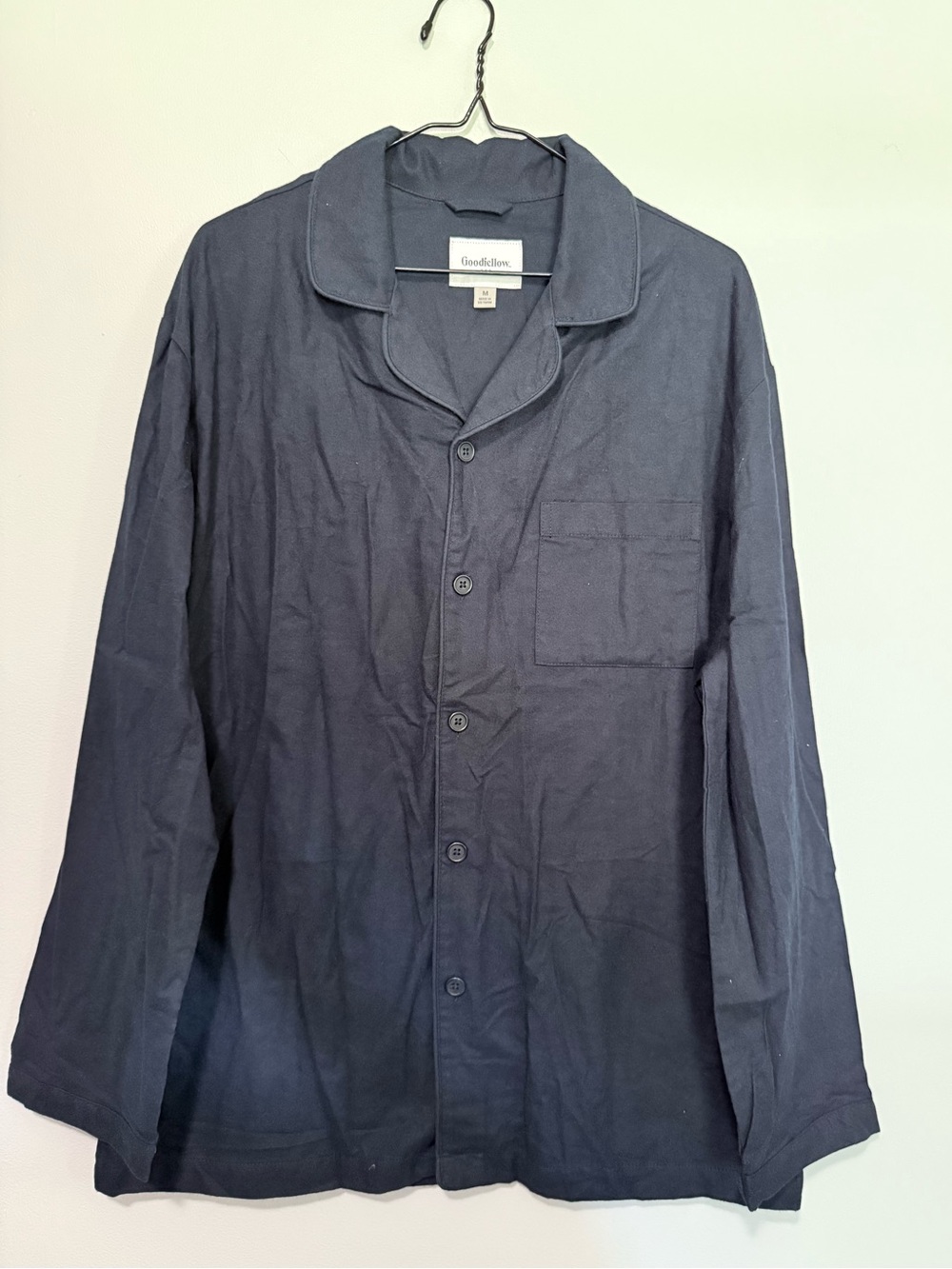 Goodfellow & Co NWOT Navy Pajama top